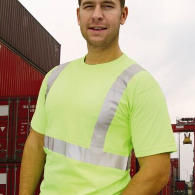 Unisex USA-Made 50/50 High Visibility T-Shirt Thumbnail